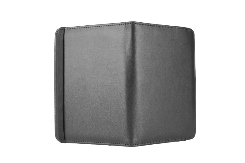 C-TECH PROTECT pouzdro z pravé kůže pro 8" zařízení, RLC-01, černé - obrázek č. 1