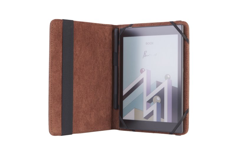 C-TECH PROTECT pouzdro z pravé kůže pro 8" zařízení, RLC-01, hnědé - obrázek č. 1