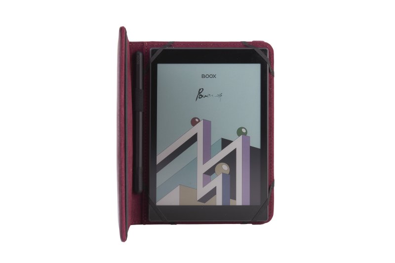 C-TECH PROTECT pouzdro z pravé kůže pro 8" zařízení, RLC-01, bordó - obrázek č. 4