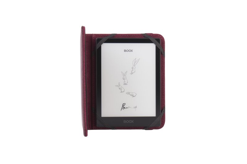 C-TECH PROTECT pouzdro z pravé kůže pro 6" zařízení, RLC-02, bordó - obrázek č. 5