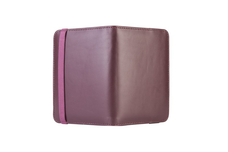 C-TECH PROTECT pouzdro z pravé kůže pro 6" zařízení, RLC-02, bordó - obrázek č. 3