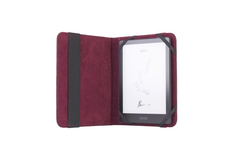 C-TECH PROTECT pouzdro z pravé kůže pro 6" zařízení, RLC-02, bordó - obrázek č. 4