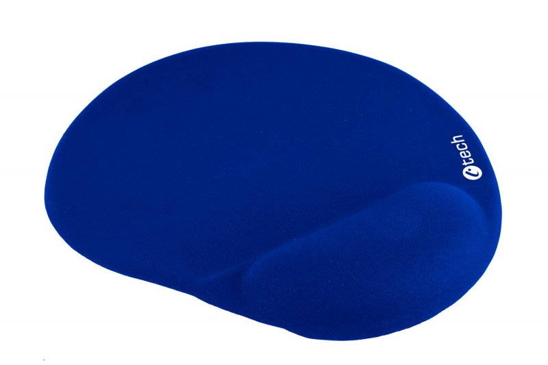 Podložka pod myš gelová C-TECH MPG-03, modrá, 240x220mm - obrázek produktu
