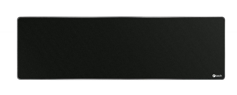 Podložka pod myš C-TECH MP-01XL, černá, 900x270x4mm, obšité okraje - obrázek produktu