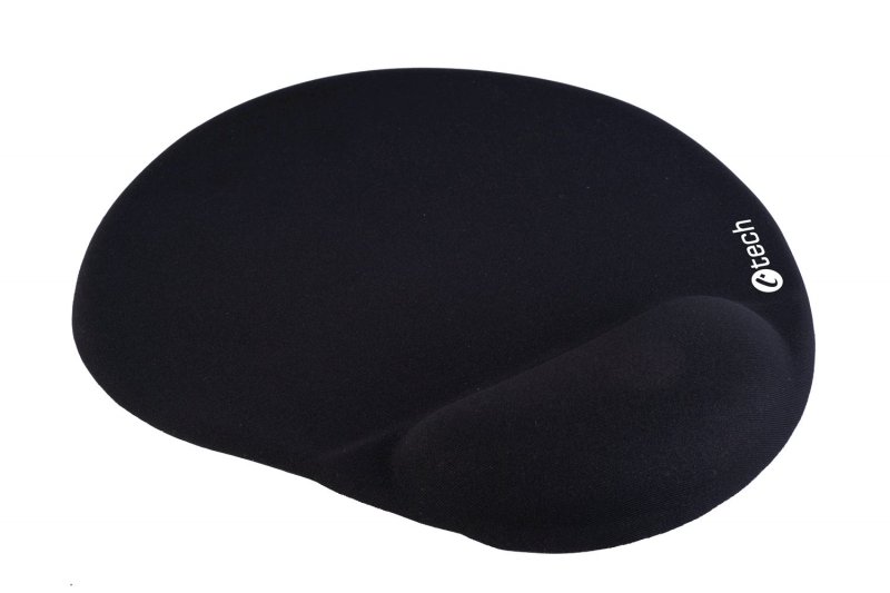 Podložka pod myš gelová C-TECH MPG-03, černá, 240x220mm - obrázek produktu