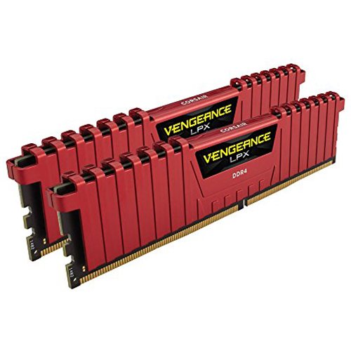 Corsair Vengeance LPX/ DDR4/ 16GB/ 3200MHz/ CL16/ 2x8GB/ Red - obrázek č. 1
