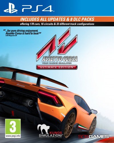 PS4 - Assetto Corsa: Ultimate Edition - obrázek produktu