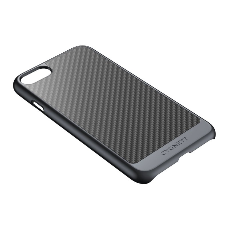 CYGNETT iPhone 8 Case with Carbon Fibre in Black - obrázek produktu