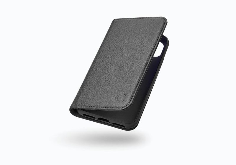 CYGNETT iPhone X Leather Wallet Case in Black - obrázek produktu