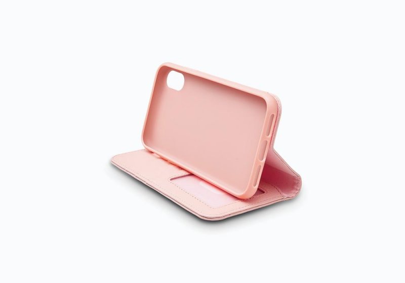 CYGNETT iPhone X Leather Wallet Case in Pink - obrázek č. 1