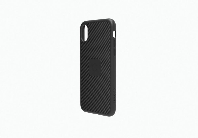 CYGNETT iPhone X Slim Case with Carbon Fibre in Black - obrázek č. 1