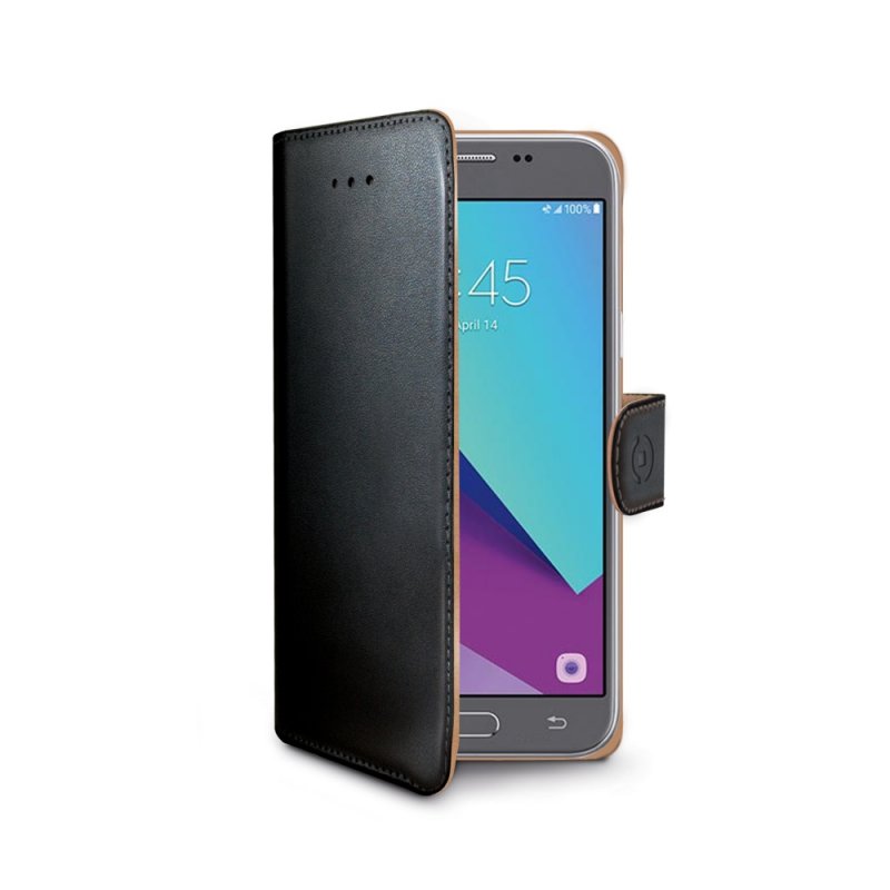 Pouzdro typu kniha Wallet Galaxy J3 (2017), černé - obrázek produktu