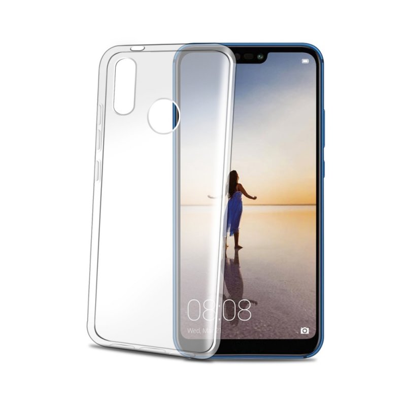 TPU pouzdro CELLY Huawei P20 Lite, bezbarvé - obrázek produktu