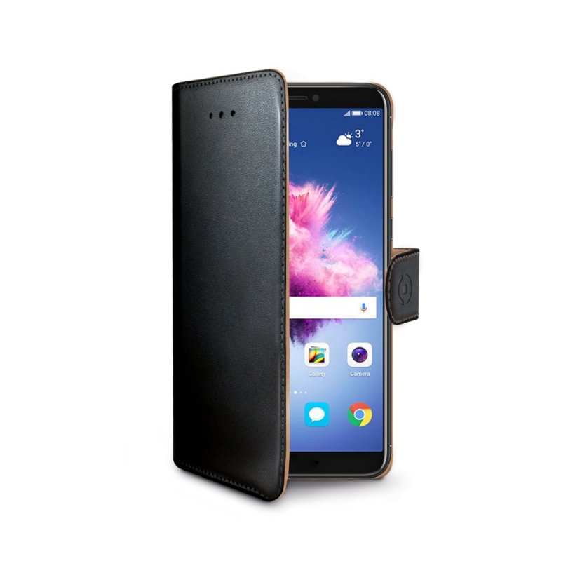 Pouzdro typu kniha Wallet Huawei P Smart,, černé - obrázek produktu
