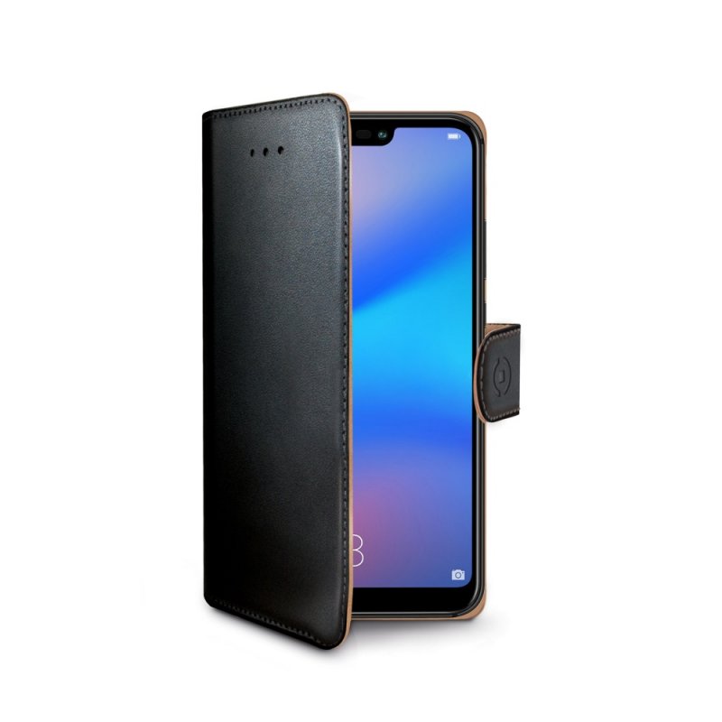 Pouzdro typu kniha Wallet Huawei P20 Lite, černé - obrázek produktu