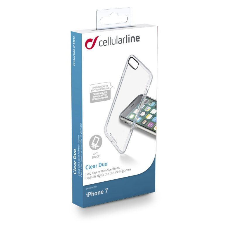 Cellularline CLEAR DUO iPhone 7/ 8 - obrázek č. 2