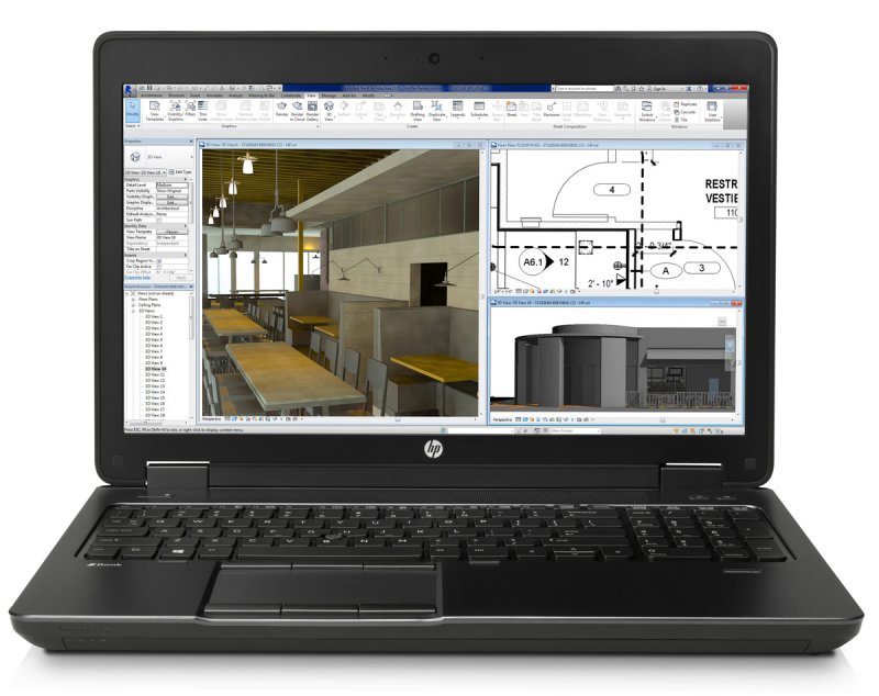 Notebook HP ZBOOK 15 G2 15,6" / Intel Core i7-4710MQ / 128GB / 16GB / NVIDIA Quadro K2100M (repasovaný) - obrázek č. 1