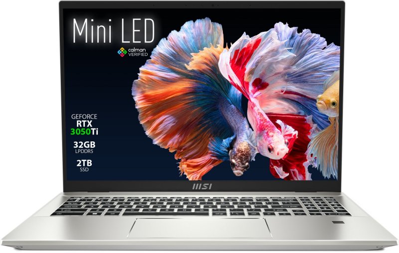 Notebook MSI PRESTIGE 16 A12UD-206 16" / Intel Core i7-1280P / 1TB / 32GB / NVIDIA GeForce RTX 3050 Ti /W11H (předváděcí) - obrázek produktu