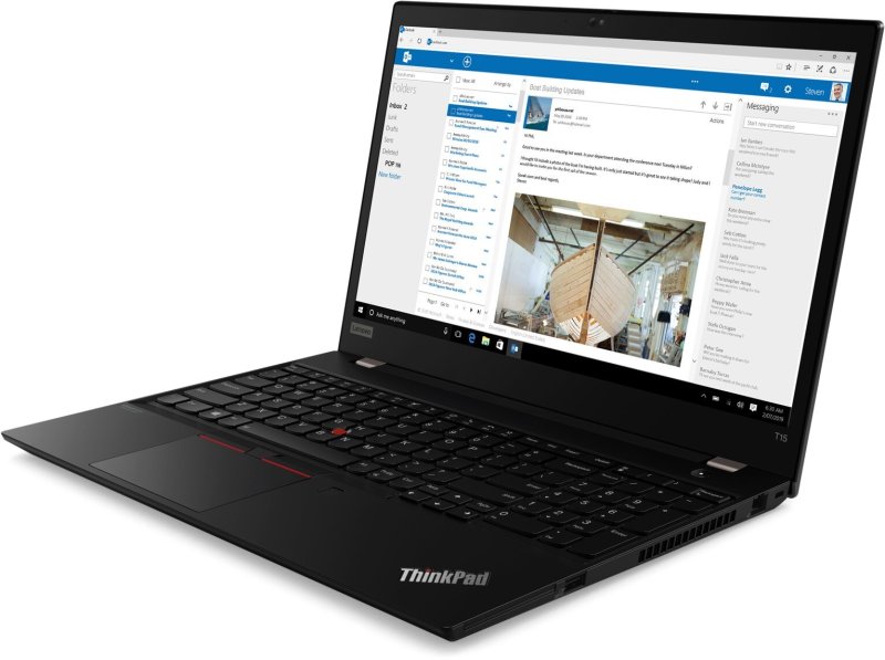 Notebook LENOVO THINKPAD T15 GEN 1 15,6" / Intel Core i7-10610U / 512GB / 32GB /W11P (repasovaný) - obrázek č. 2