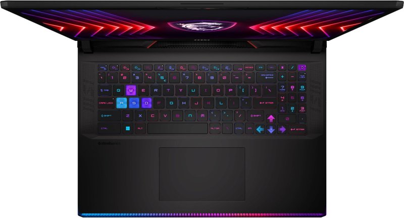 Notebook MSI RAIDER GE78 HX 14VIG-640BE 17" / Intel Core i9-14900HX / 2TB / 32GB / NVIDIA GeForce RTX 4090 /W11P (předvá - obrázek č. 3