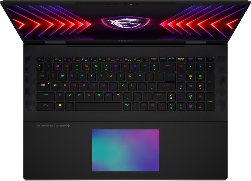 Notebook MSI TITAN 18 HX A14VHG-066PL 18" / Intel Core i9-14900HX / 2TB / 64GB / NVIDIA GeForce RTX 4080 /W11H (předvádě - obrázek č. 1