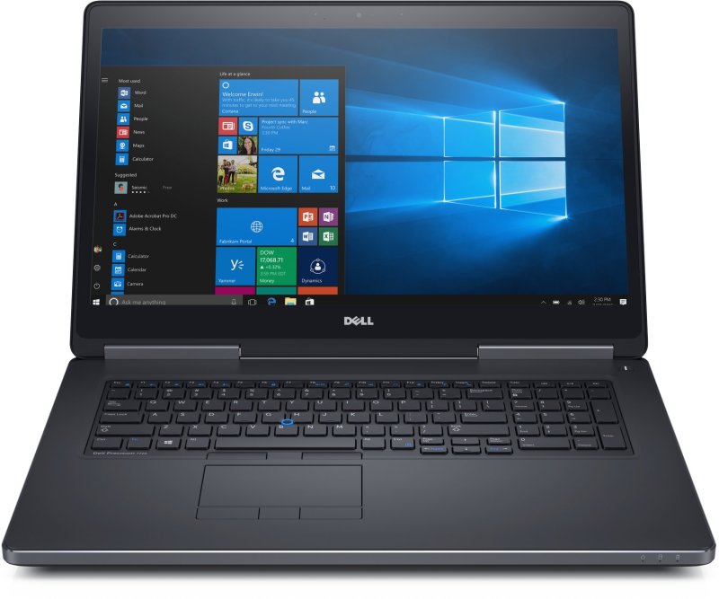 Notebook DELL PRECISION 7720 17,3" / Intel Core i7-7820HQ / 1TB / 32GB / NVIDIA Quadro P3000 /W10P (repasovaný) - obrázek produktu