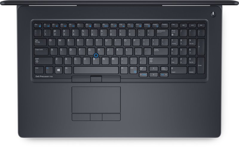 Notebook DELL PRECISION 7720 17,3" / Intel Core i7-7820HQ / 1TB / 32GB / NVIDIA Quadro P3000 /W10P (repasovaný) - obrázek č. 3