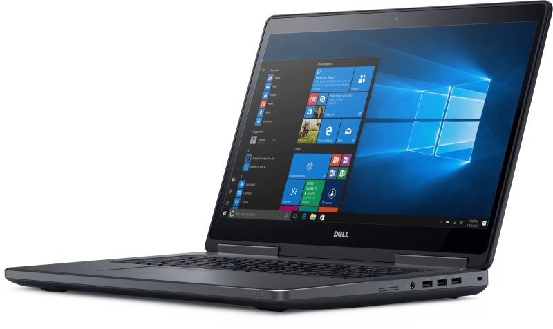 Notebook DELL PRECISION 7720 17,3" / Intel Core i7-7820HQ / 1TB / 32GB / NVIDIA Quadro P3000 /W10P (repasovaný) - obrázek č. 2