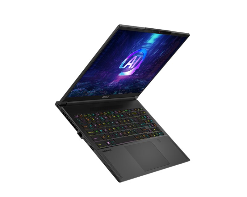 Notebook MSI STEALTH A16 AI+ A3XVFG-049UK 16" / AMD Ryzen AI 9 HX 370 / 1TB / 32GB / NVIDIA GeForce RTX 4060 /W11H (před - obrázek č. 2