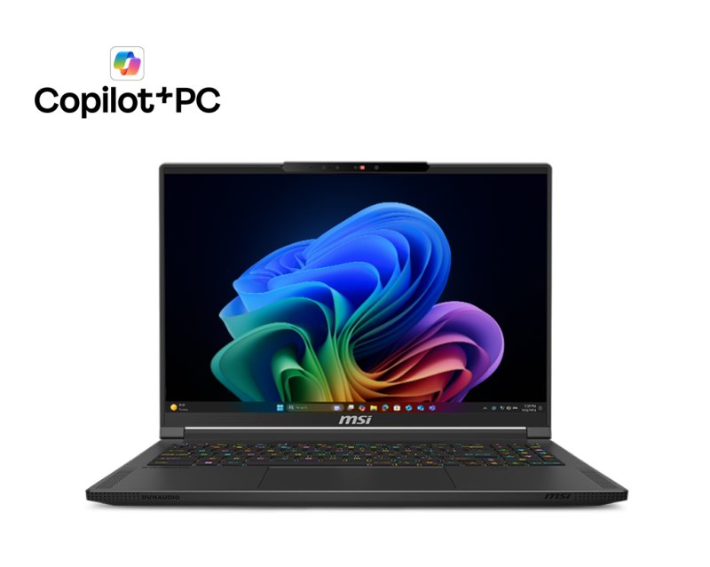 Notebook MSI STEALTH A16 AI+ A3XVFG-049UK 16" / AMD Ryzen AI 9 HX 370 / 1TB / 32GB / NVIDIA GeForce RTX 4060 /W11H (před - obrázek produktu