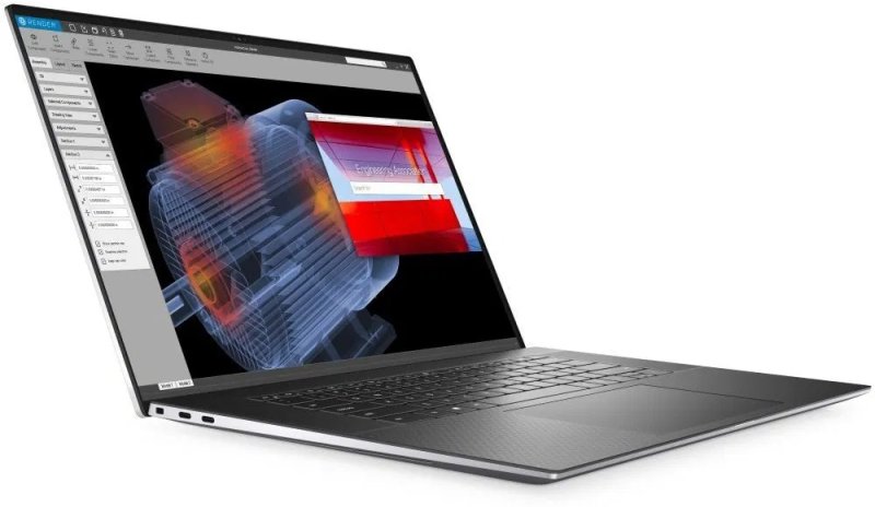 Notebook DELL PRECISION 5750 17" / Intel Core i7-10875H / 1TB / 64GB / NVIDIA Quadro RTX 3000 with Max-Q Design /W11P (r - obrázek č. 1