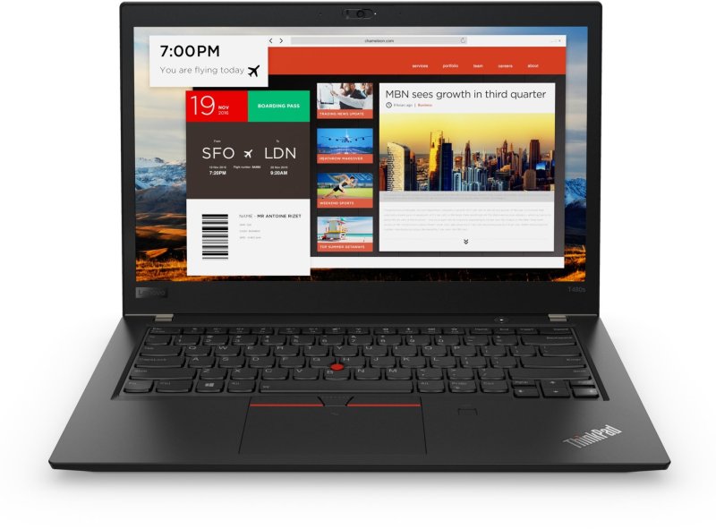 Notebook LENOVO THINKPAD T480S 14" / Intel Core i5-8350U / 512GB / 8GB /W11P (repasovaný) - obrázek produktu