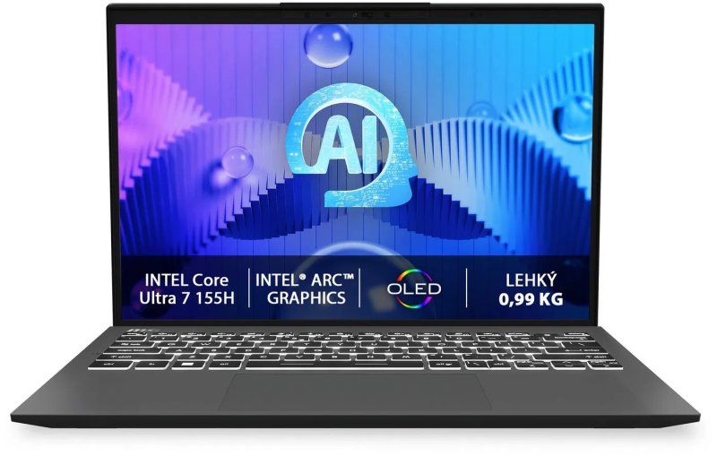 Notebook MSI PRESTIGE 13 AI EVO A1MG-081IT 13,3" / Intel Core Ultra 7 155H / 1TB / 16GB /W11H (předváděcí NB) - obrázek produktu