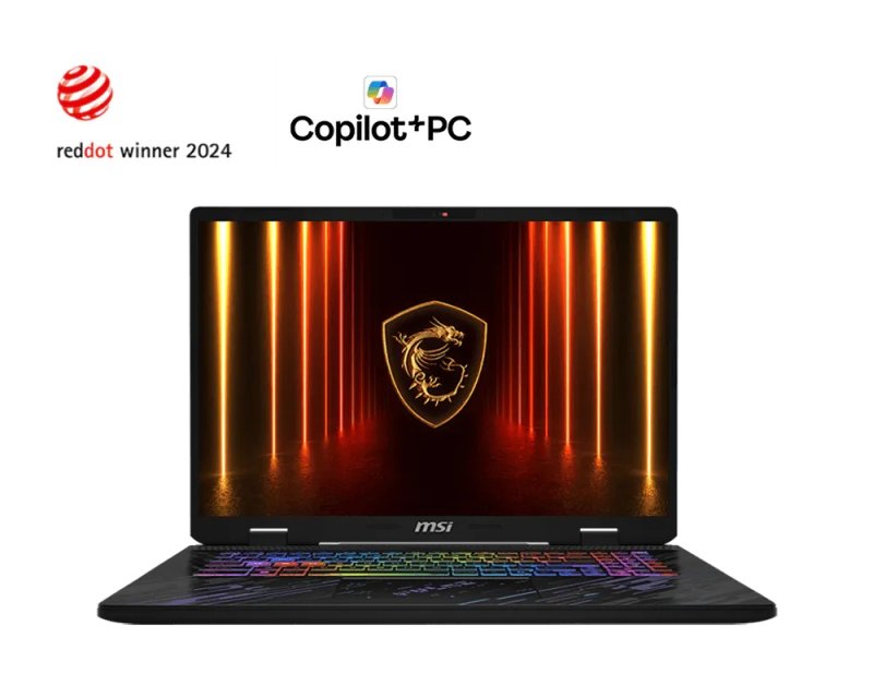 Notebook MSI PULSE A17 AI+ C3XWFKG-003UK 17" / AMD Ryzen AI 9 HX 370 / 1TB / 32GB / NVIDIA GeForce RTX 5060 /W11H (předv - obrázek produktu