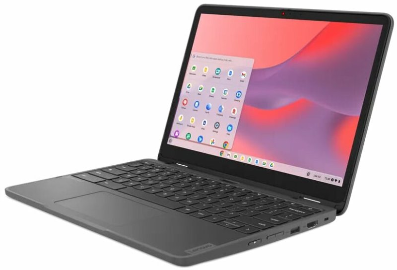 Notebook LENOVO 500E YOGA CHROMEBOOK 4 12.2" / Intel N100 / 32GB / 4GB /Chrome OS (předváděcí NB) - obrázek č. 3