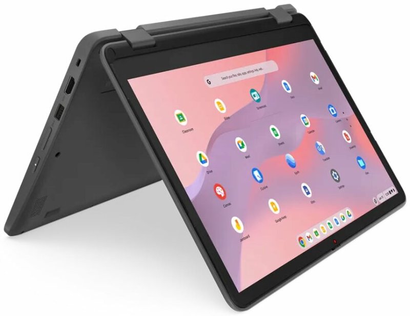 Notebook LENOVO 500E YOGA CHROMEBOOK 4 12.2" / Intel N100 / 32GB / 4GB /Chrome OS (předváděcí NB) - obrázek produktu