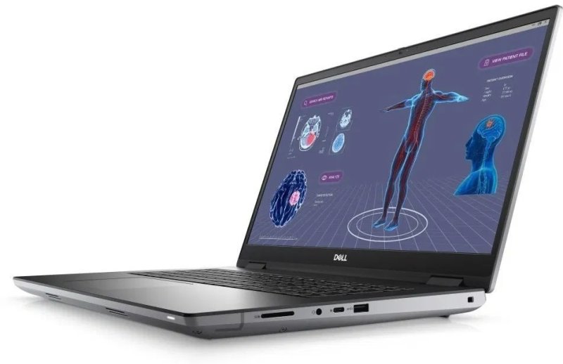 Notebook DELL PRECISION 7780 17,3" / Intel Core i9-13950HX / 1TB / 32GB / NVIDIA RTX A1000 /W11P (repasovaný) - obrázek č. 2