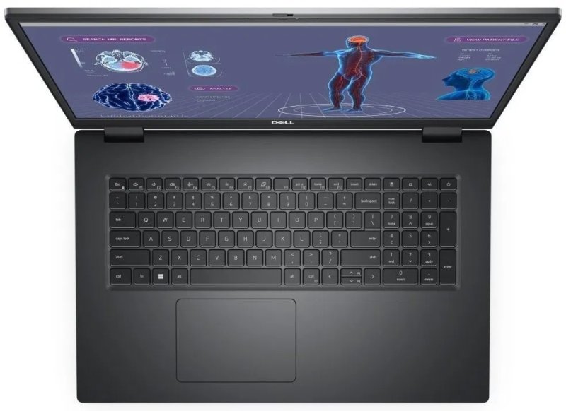 Notebook DELL PRECISION 7780 17,3" / Intel Core i9-13950HX / 1TB / 32GB / NVIDIA RTX A1000 /W11P (repasovaný) - obrázek č. 3