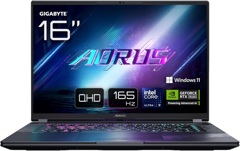 Notebook GIGABYTE AORUS ELITE 16 BWH 16" / Intel Core Ultra 9 275HX / 1TB / 32GB / NVIDIA GeForce RTX 5070 /W11H (předvá - obrázek produktu