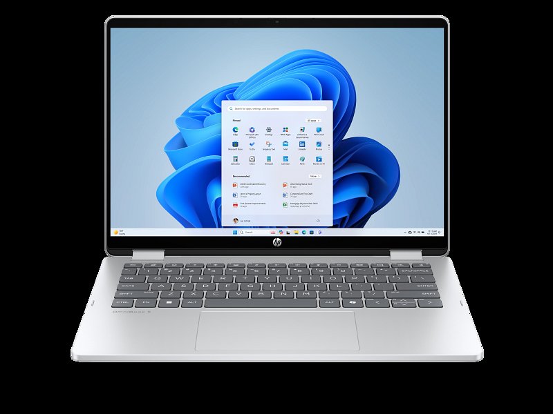 Notebook HP OMNIBOOK 5 FLIP 14-FP0019NE 14" / Intel Core 7 150U / 1TB / 16GB /W11H (předváděcí NB) - obrázek č. 1