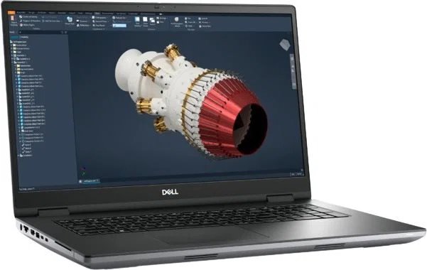 Notebook DELL PRECISION 7770 17,3" / Intel Core i7-12850HX / 1TB / 32GB / NVIDIA RTX A3000 /W11P (repasovaný) - obrázek č. 1