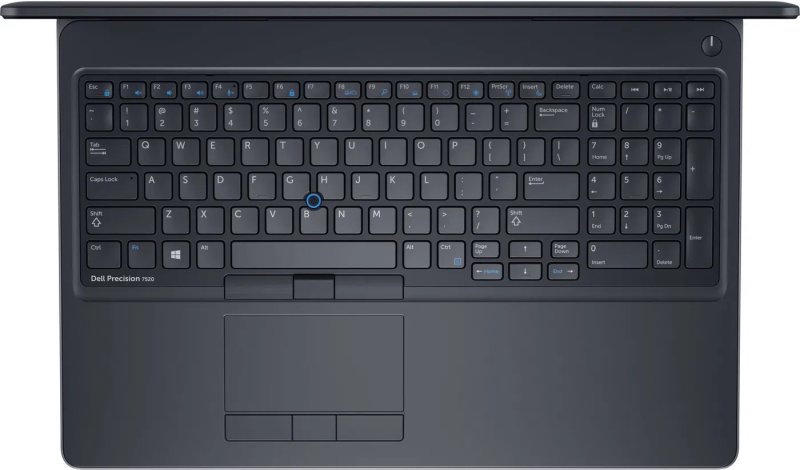 Notebook DELL PRECISION 7520 15,6" / Intel Core i7-7820HQ / 512GB / 32GB / NVIDIA Quadro M1200 /W10P (repasovaný) - obrázek č. 3