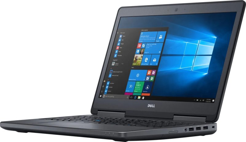 Notebook DELL PRECISION 7520 15,6" / Intel Core i7-7820HQ / 512GB / 32GB / NVIDIA Quadro M1200 /W10P (repasovaný) - obrázek č. 2