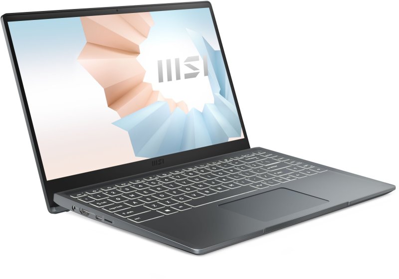 Notebook MSI MODERN 14 B11MOU-1023PL 14" / Intel Core i7-1195G7 / 512GB / 8GB /W11H (předváděcí NB) - obrázek produktu