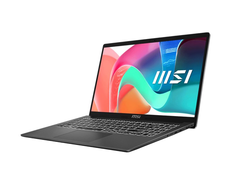 Notebook MSI MODERN 15 F1MG-662XES 15,6" / Intel Core 7 150U / 1TB / 32GB /W11H (předváděcí NB) - obrázek č. 1