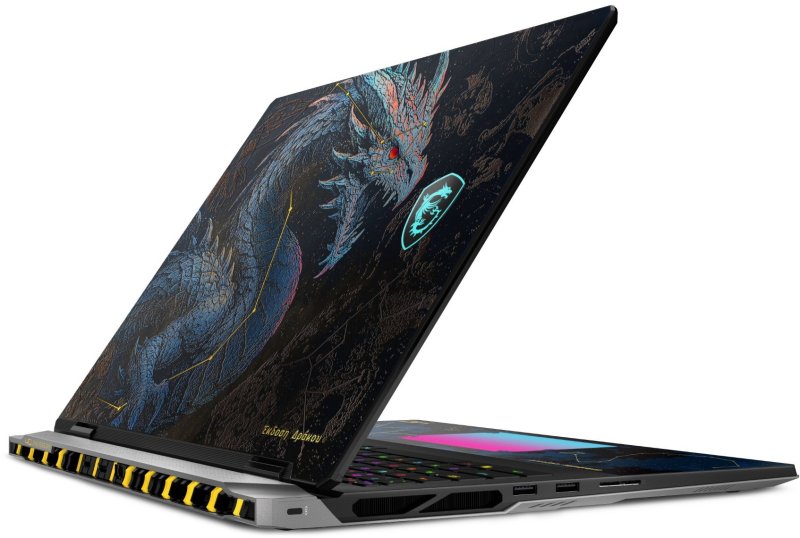 Notebook MSI TITAN 18 HX DRAGON EDITION DRACO EPIC A2WJ-1271PL 18" / Intel Core Ultra 9 290HX Plus / 2TB+2TB / 96GB / NV - obrázek č. 3