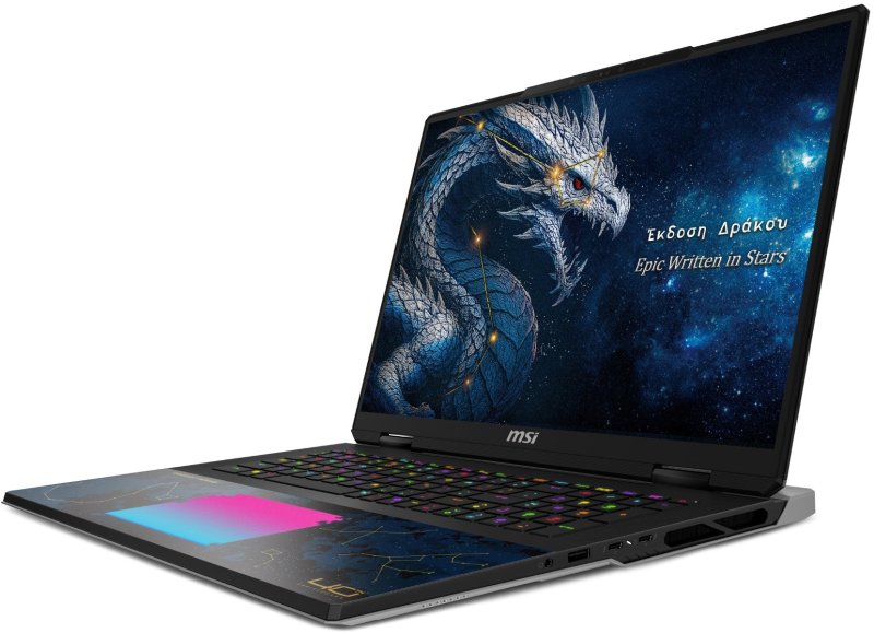 Notebook MSI TITAN 18 HX DRAGON EDITION DRACO EPIC A2WJ-1271PL 18" / Intel Core Ultra 9 290HX Plus / 2TB+2TB / 96GB / NV - obrázek produktu