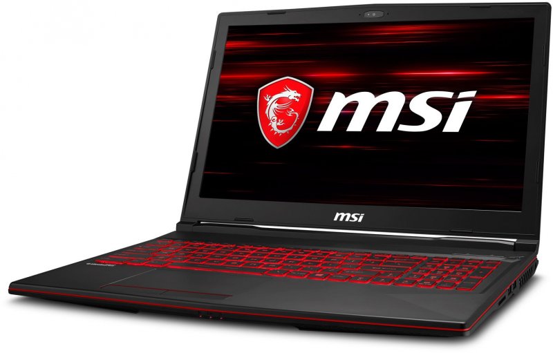 Notebook MSI GL63 9SD-1013XPL 15,6" / Intel Core i7-9750H / 256GB / 8GB / NVIDIA GeForce GTX 1660 Ti (předváděcí) - obrázek č. 2