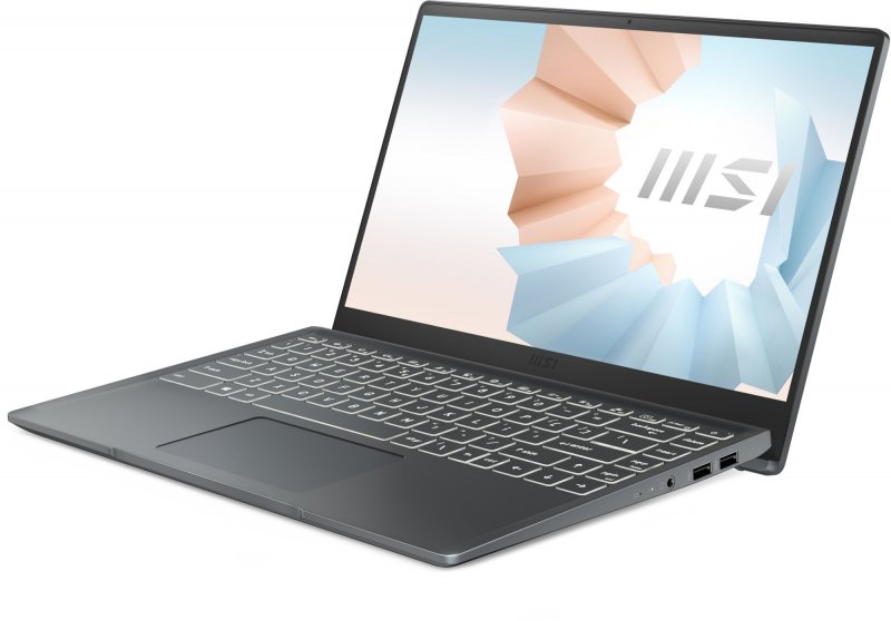 Notebook MSI MODERN 14 B11SB-009XES 14" / Intel Core i7-1165G7 / 512GB / 16GB / NVIDIA GeForce MX450 (předváděcí) - obrázek č. 4