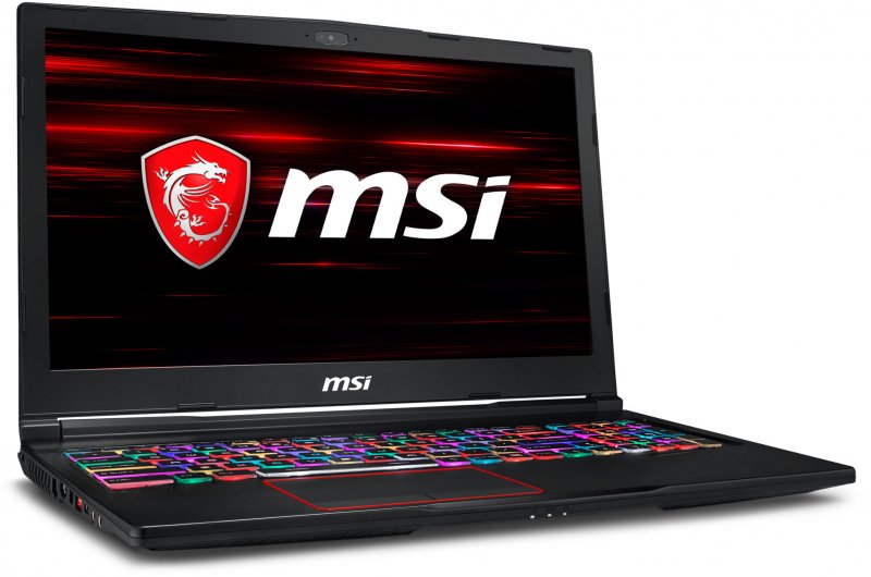 Notebook MSI GE63 RAIDER RGB 8RE-045NL 15,6" / Intel Core i7-8750H / 256GB+1TB / 16GB / NVIDIA GeForce GTX 1060 (předváděcí) - obrázek č. 1